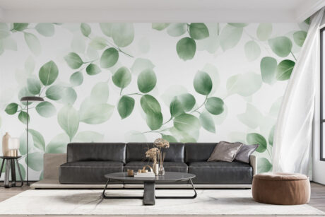 Zachte overlappingen in aquarelstijl