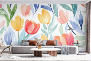 Lentebloemen in frisse tinten