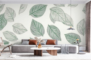 Natuurlijke textuur van bladnerven