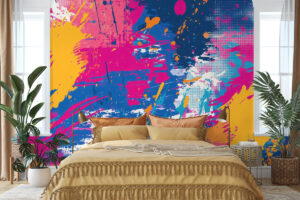 Street art verfspetters