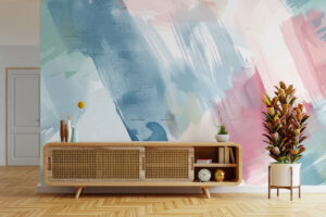 Zachte moderne kunststijl