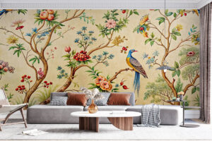 Subtiele pasteltinten in oosterse stijl