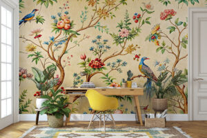 Oosterse kunst in zachte tinten