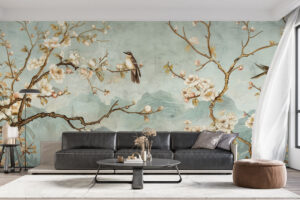 Oosters landschap met rustgevende sfeer