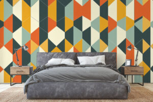 Vintage visgraatdesign