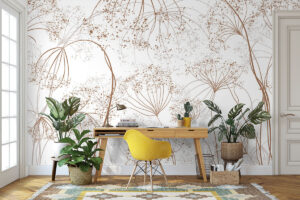 Illustratie met rustige uitstraling