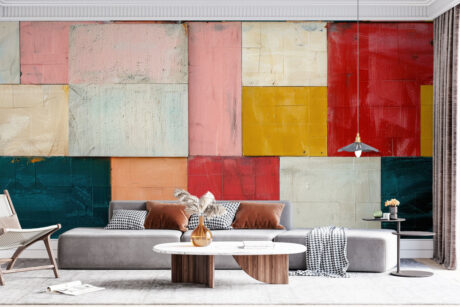 Abstract kunstwerk in moderne stijl