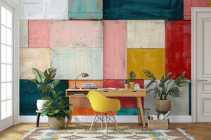 Kleurrijk patroon met ritme