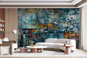 Industriële print met urban karakter