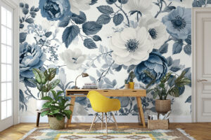 Pastel bloemen in Engelse stijl