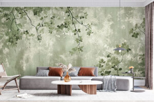 Kalme compositie met bomen