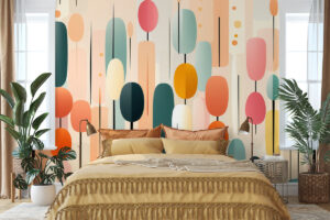 Abstract patroon met vintage sfeer