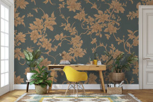 Klassieke wandprint met luxe textuur