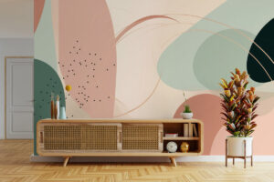 minimalistische compositie met textuur