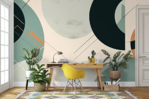 Tijdloos design in geometrische stijl.