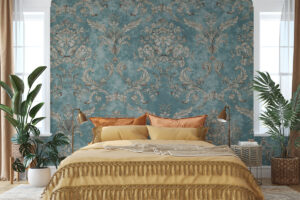 fluwelen structuur op muur