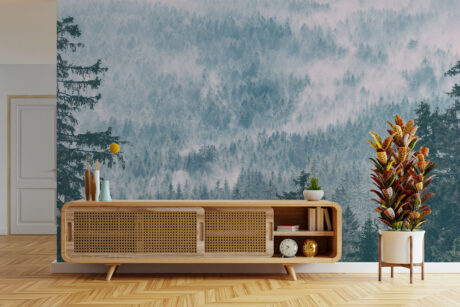 Noordse natuurprint in saliegroen