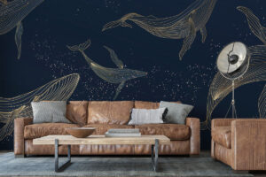 Art deco oceaandessin