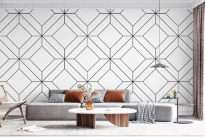 Strak wandontwerp met moderne uitstraling