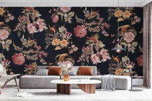 Pioenrozen in roze en goud