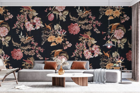 Pioenrozen in roze en goud