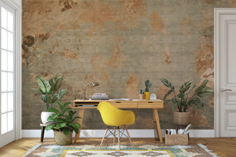 Ornamenteel Dessin in Groen