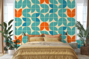 Bloemachtig Geometrisch Patroon