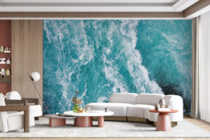 Blauw Witte Schuimpatronen