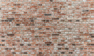 Behang met vintage baksteenstructuur