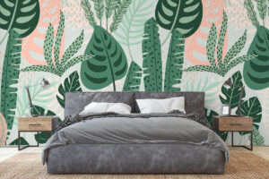 Groen bladontwerp met frisse uitstraling